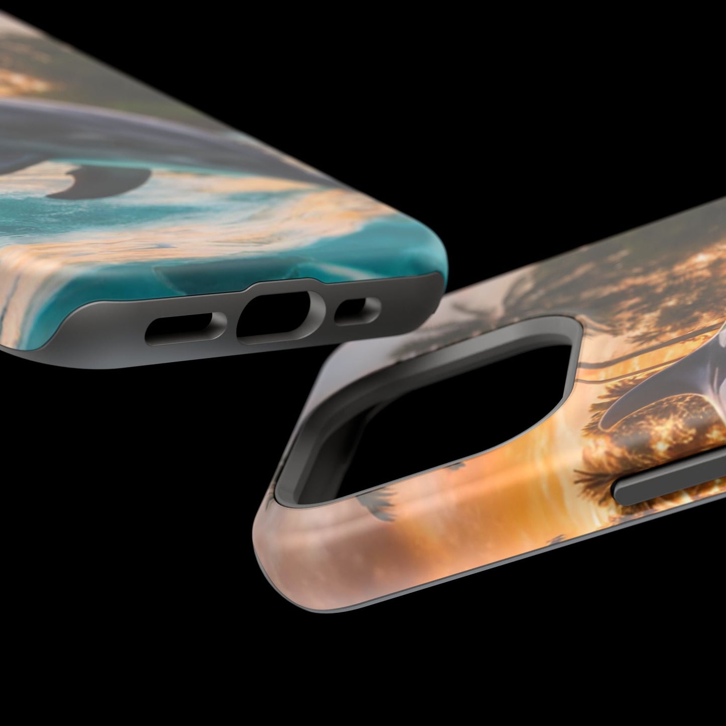 Tropical Paradise Dolphin - MagSafe iPhone Case - BOGO Cases