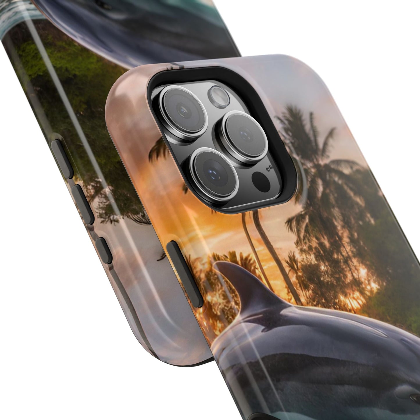 Tropical Paradise Dolphin - MagSafe iPhone Case - BOGO Cases