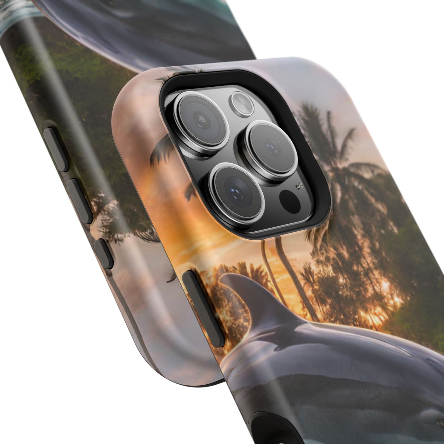 Tropical Paradise Dolphin - MagSafe iPhone Case - BOGO Cases
