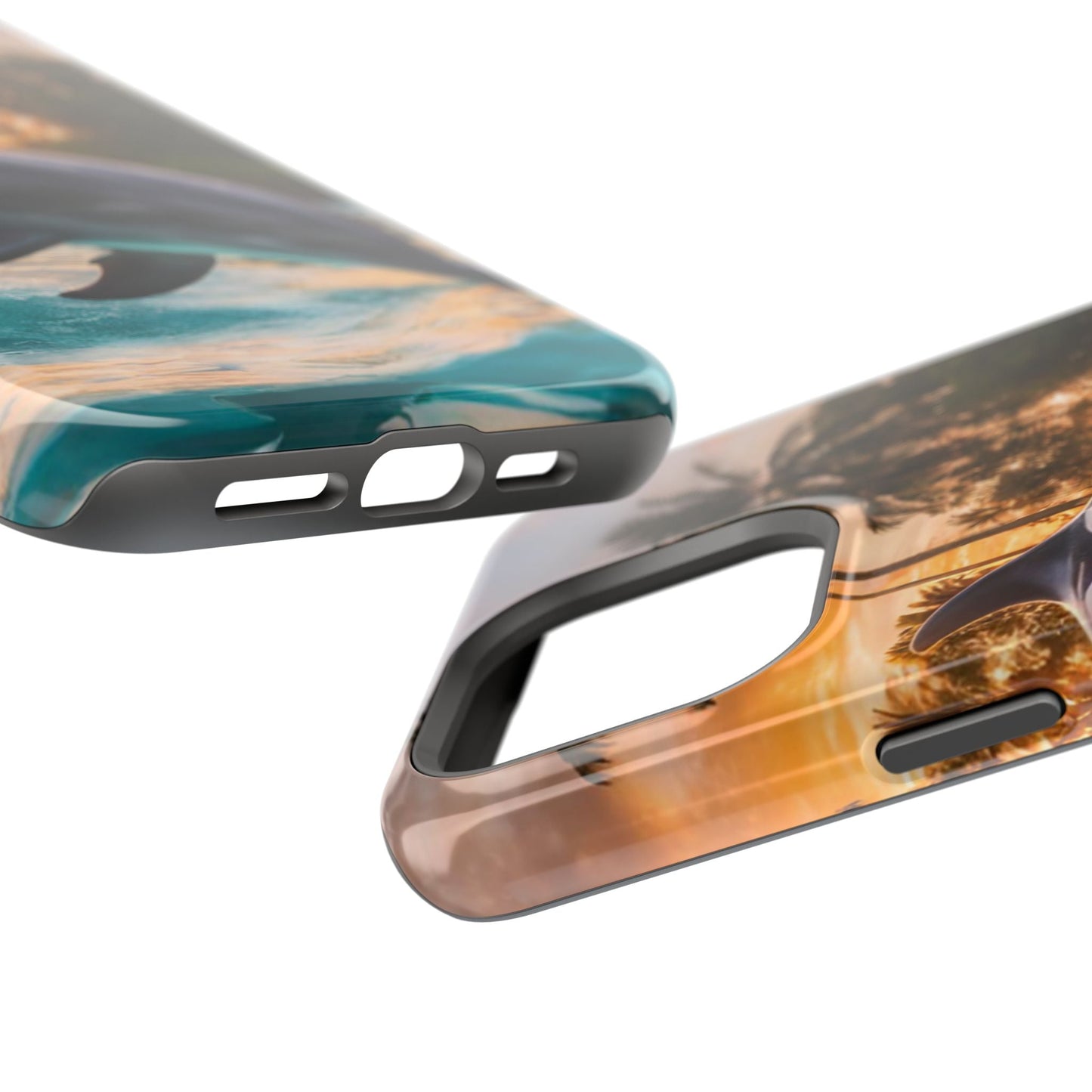 Tropical Paradise Dolphin - MagSafe iPhone Case - BOGO Cases