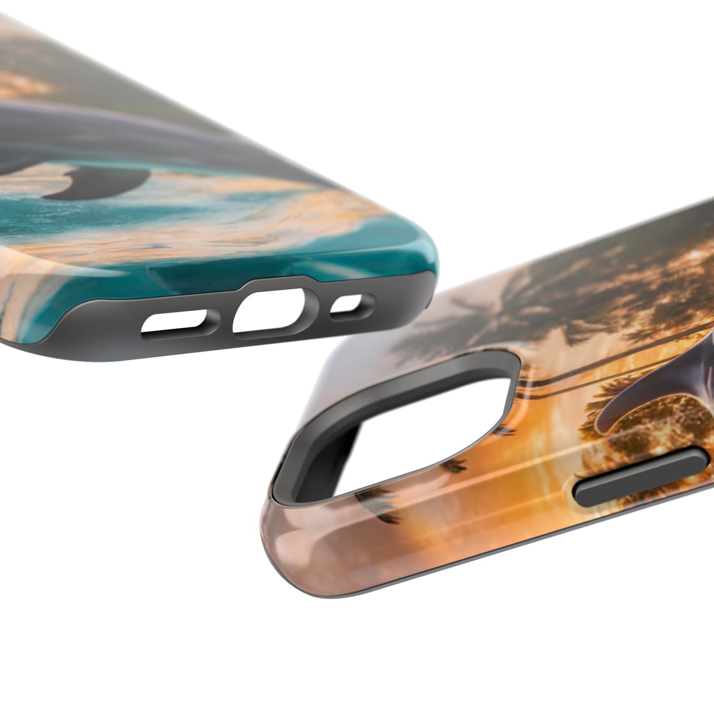 Tropical Paradise Dolphin - MagSafe iPhone Case - BOGO Cases