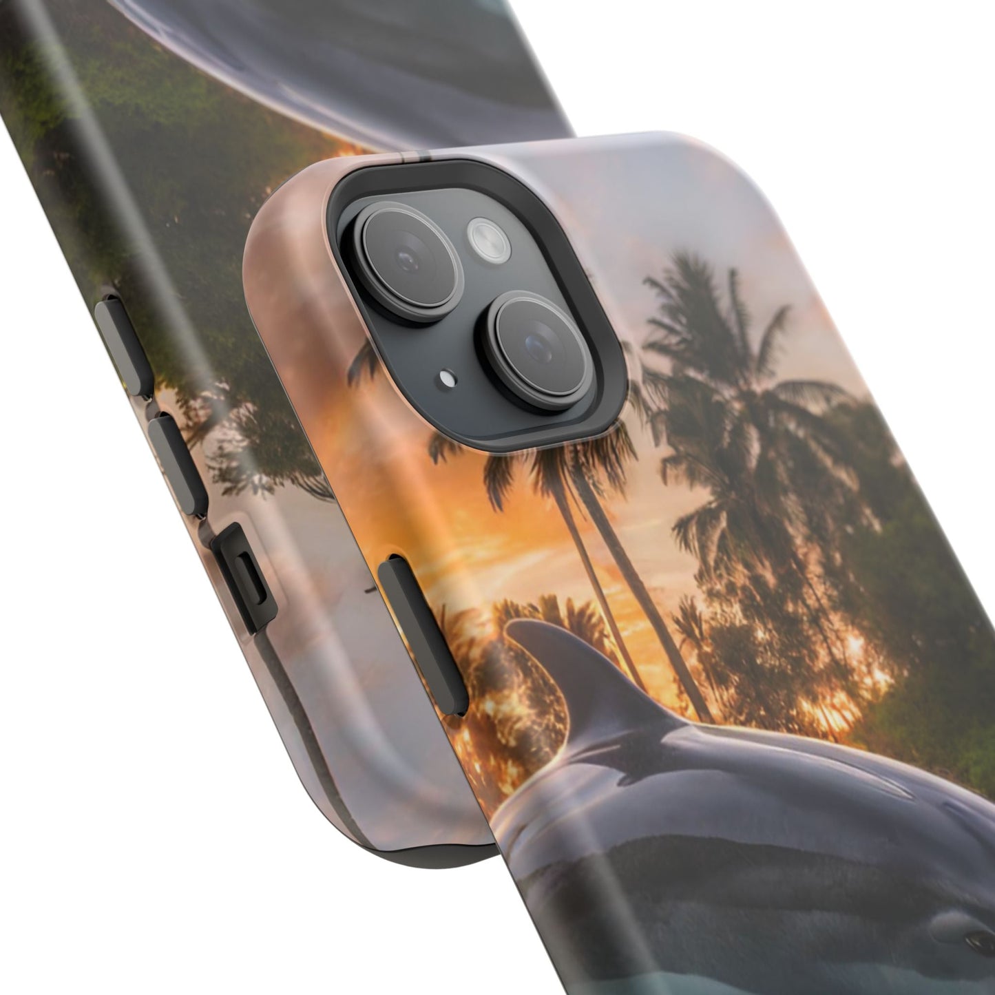 Tropical Paradise Dolphin - MagSafe iPhone Case - BOGO Cases