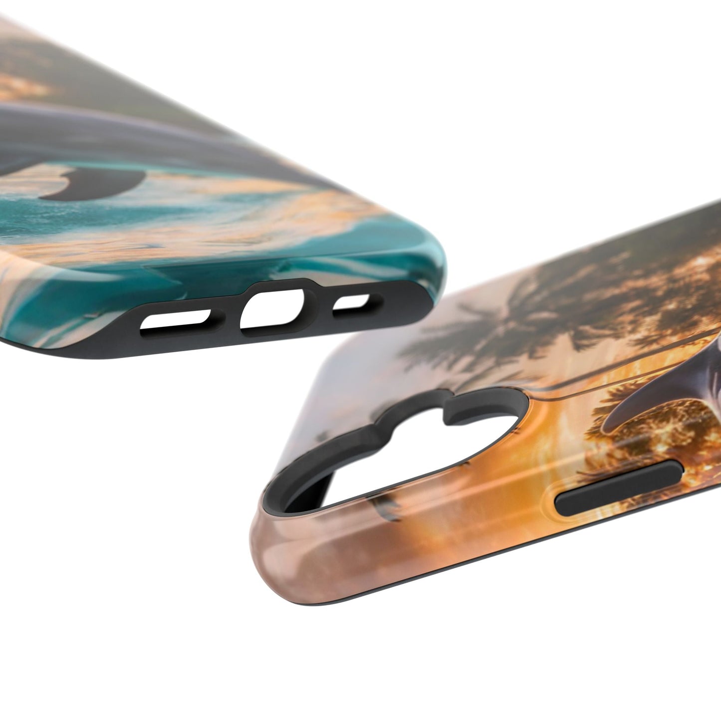 Tropical Paradise Dolphin - MagSafe iPhone Case - BOGO Cases