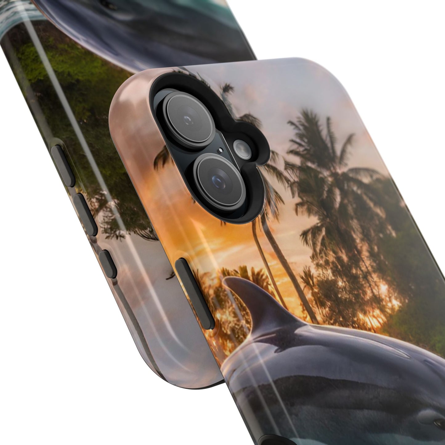 Tropical Paradise Dolphin - MagSafe iPhone Case - BOGO Cases