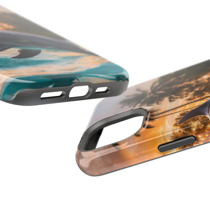 Tropical Paradise Dolphin - MagSafe iPhone Case - BOGO Cases