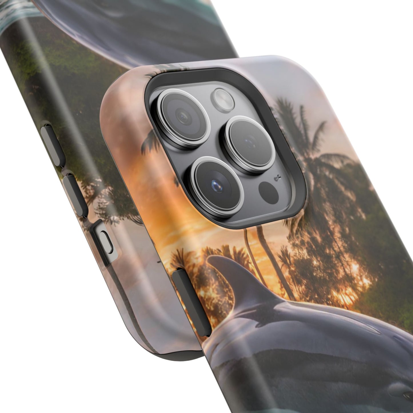 Tropical Paradise Dolphin - MagSafe iPhone Case - BOGO Cases