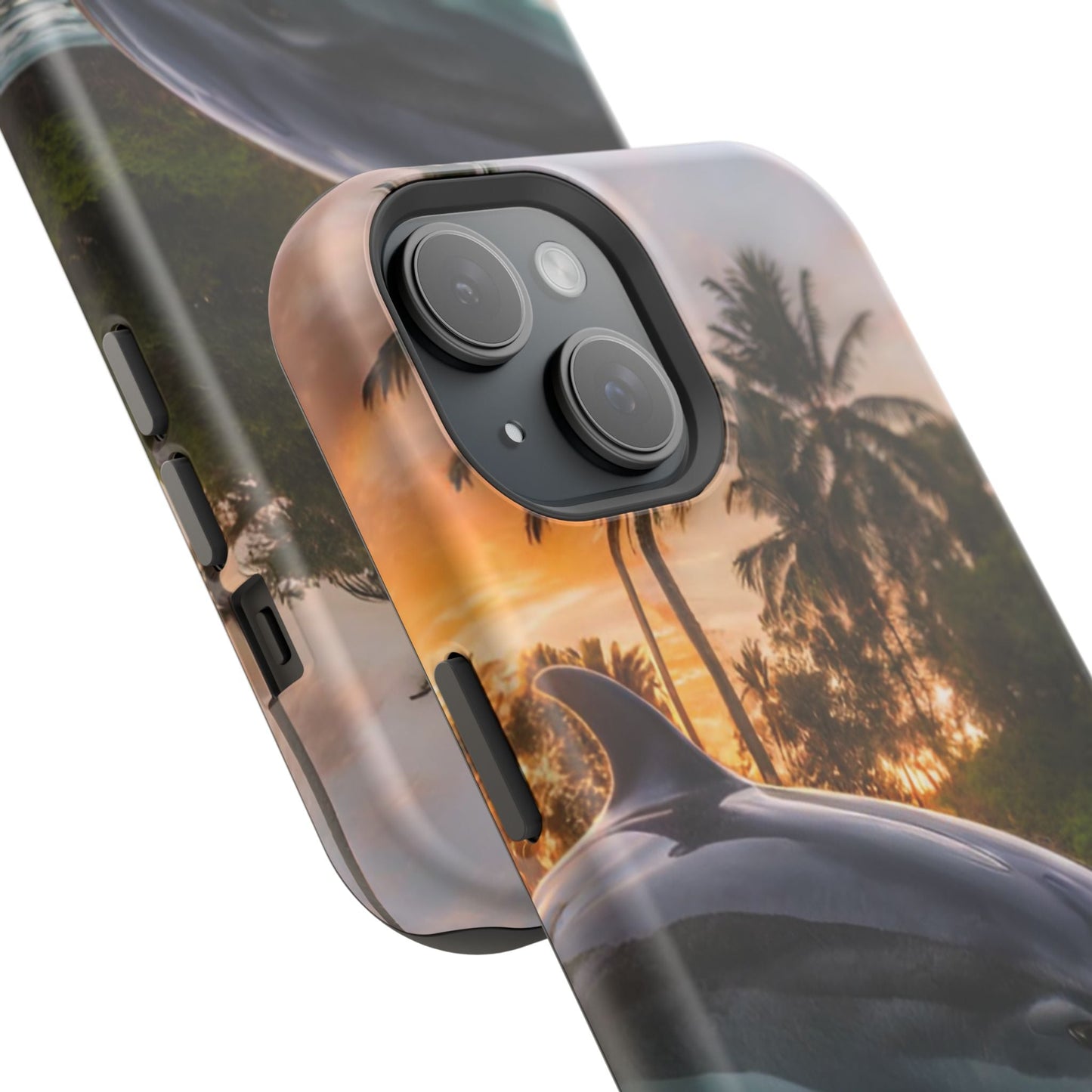 Tropical Paradise Dolphin - MagSafe iPhone Case - BOGO Cases