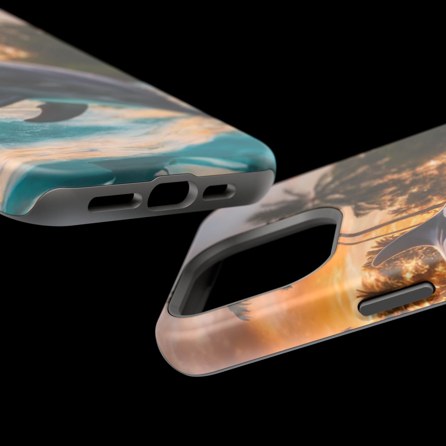 Tropical Paradise Dolphin - MagSafe iPhone Case - BOGO Cases