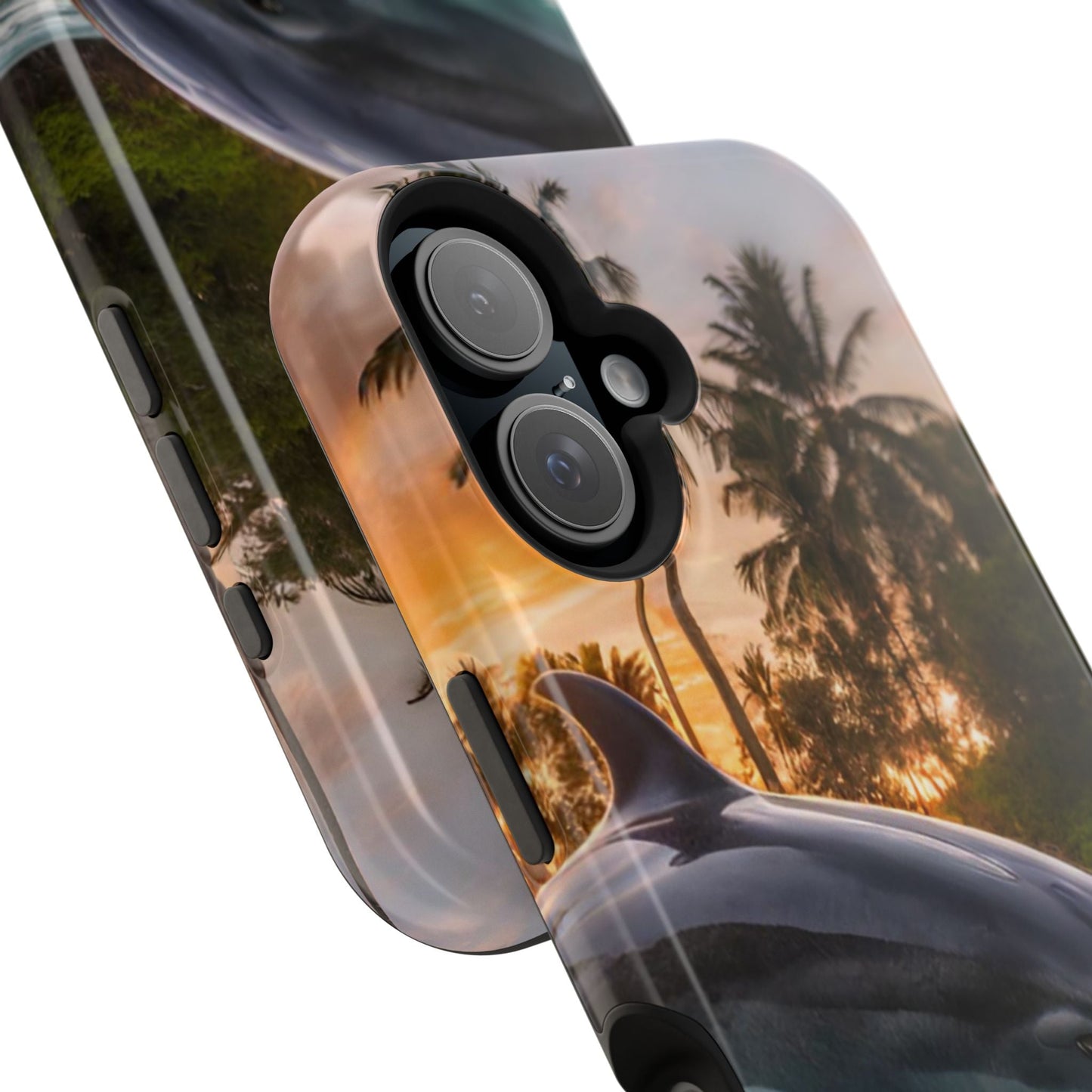 Tropical Paradise Dolphin - MagSafe iPhone Case - BOGO Cases