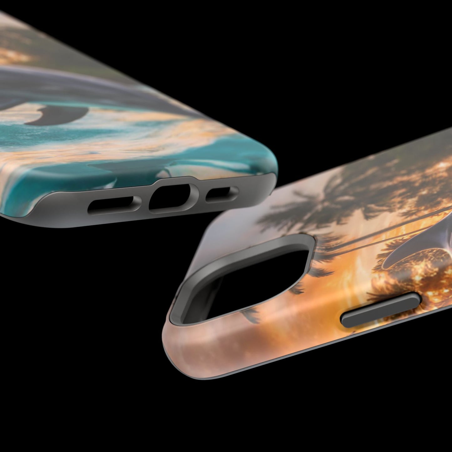Tropical Paradise Dolphin - MagSafe iPhone Case - BOGO Cases