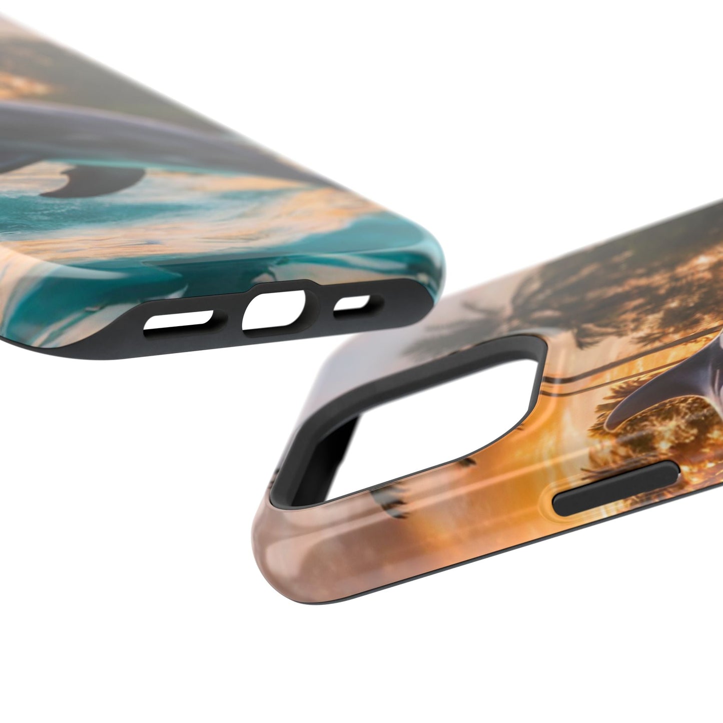 Tropical Paradise Dolphin - MagSafe iPhone Case - BOGO Cases
