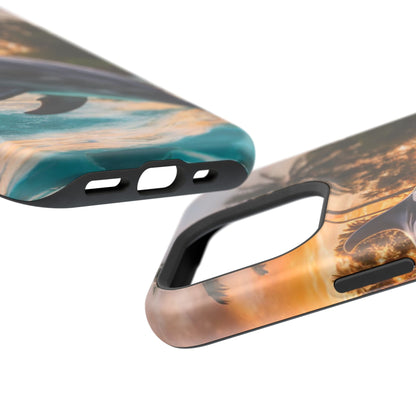 Tropical Paradise Dolphin - MagSafe iPhone Case - BOGO Cases