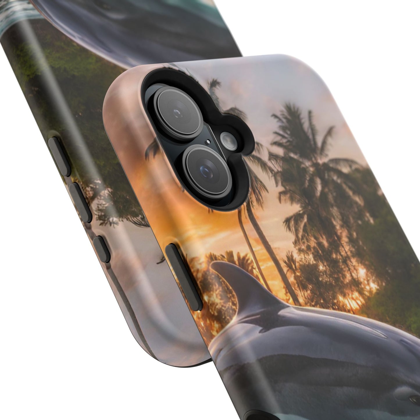 Tropical Paradise Dolphin - MagSafe iPhone Case - BOGO Cases