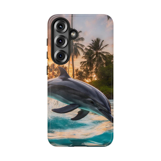 Tropical Paradise Dolphin - Samsung Galaxy Case - BOGO Cases