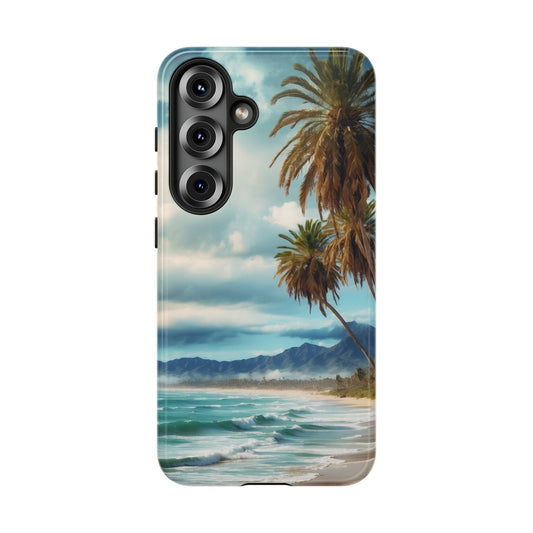 Tropical Paradise Palm Beach - Samsung Galaxy Case - BOGO Cases