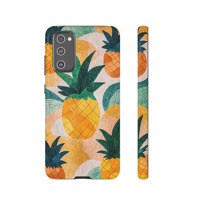 Tropical Pineapple Samsung Galaxy Case – Vibrant Fruit Design, Tough Dual - Layer Protection - BOGO Cases