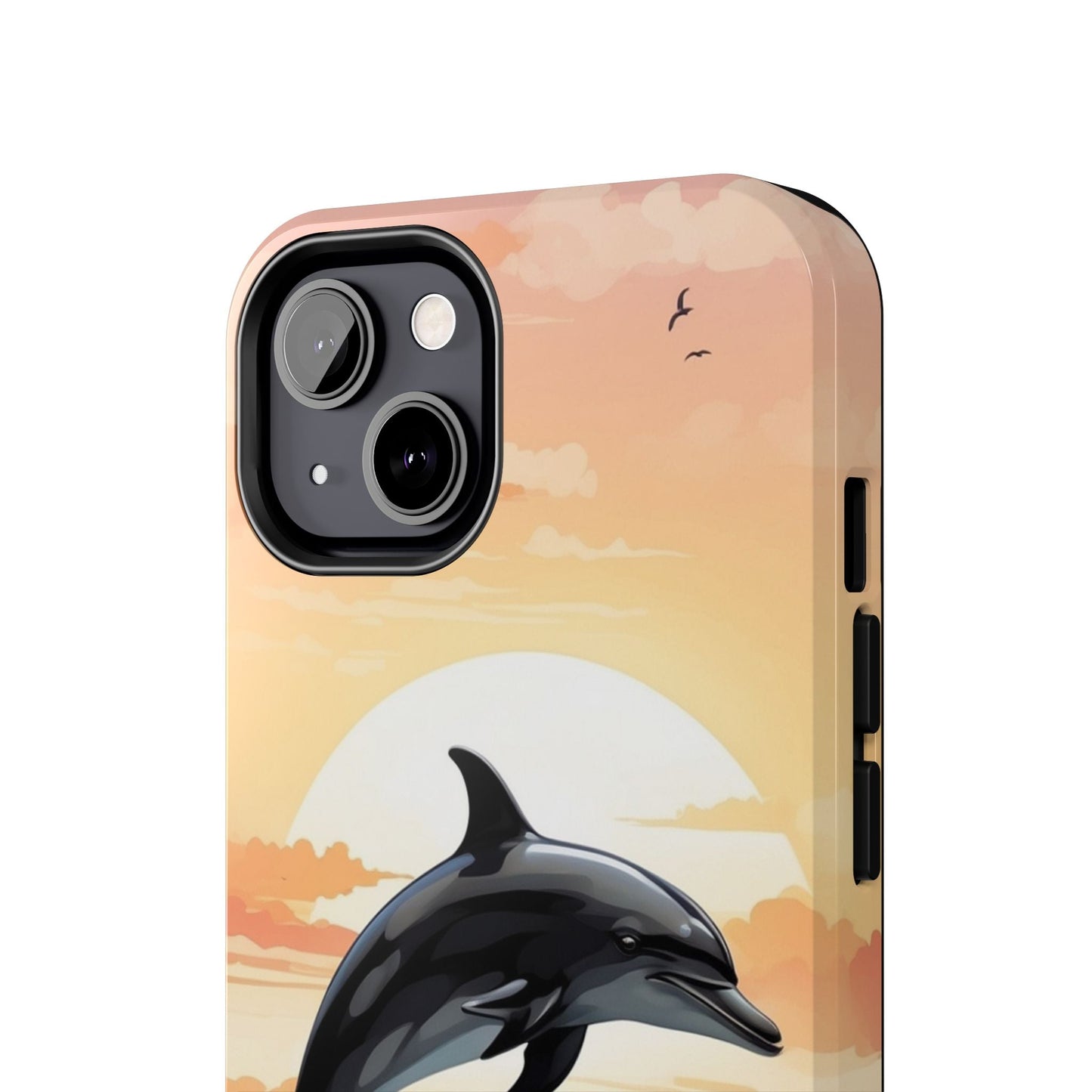 Tropical Sunset Dolphin iPhone Case - BOGO Cases