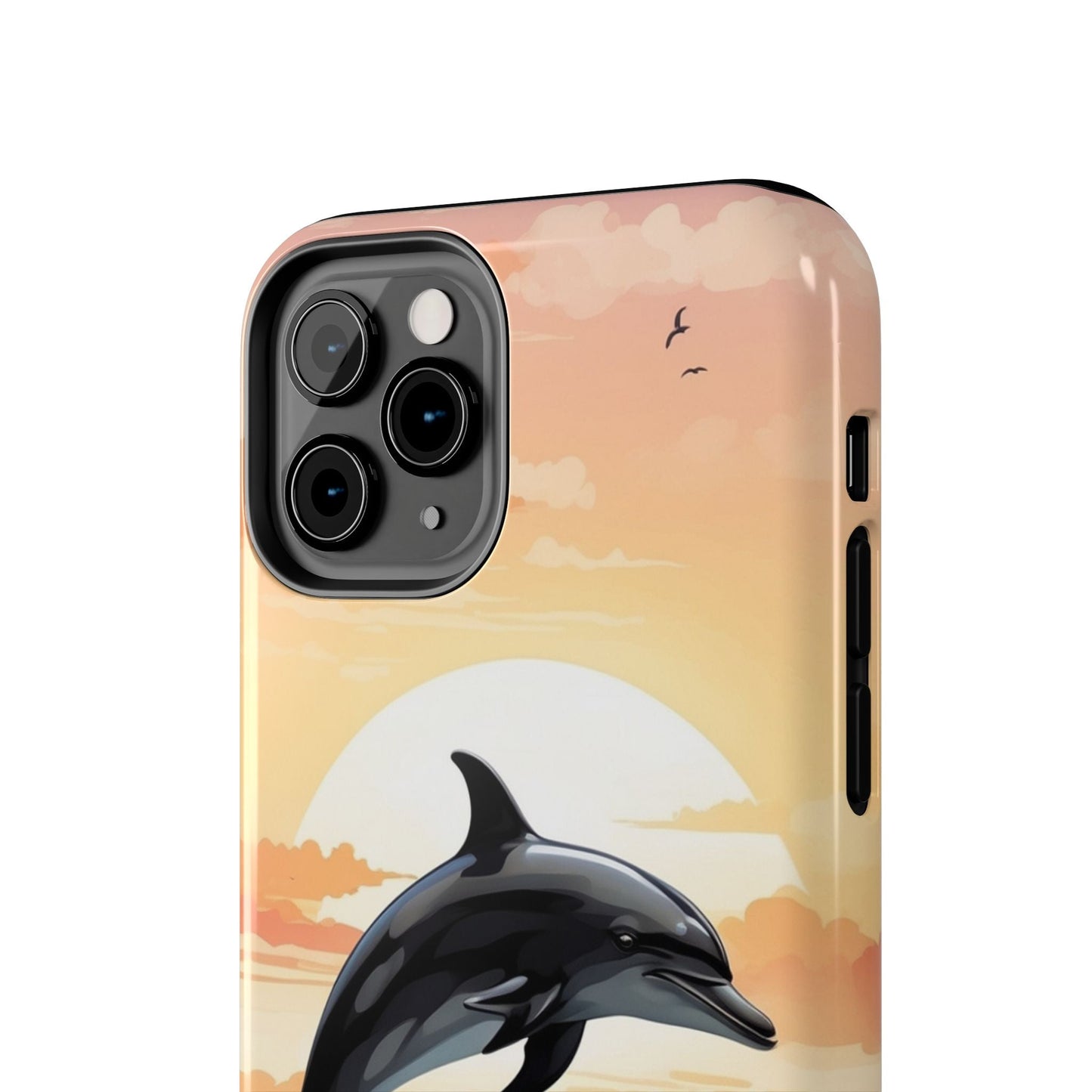 Tropical Sunset Dolphin iPhone Case - BOGO Cases