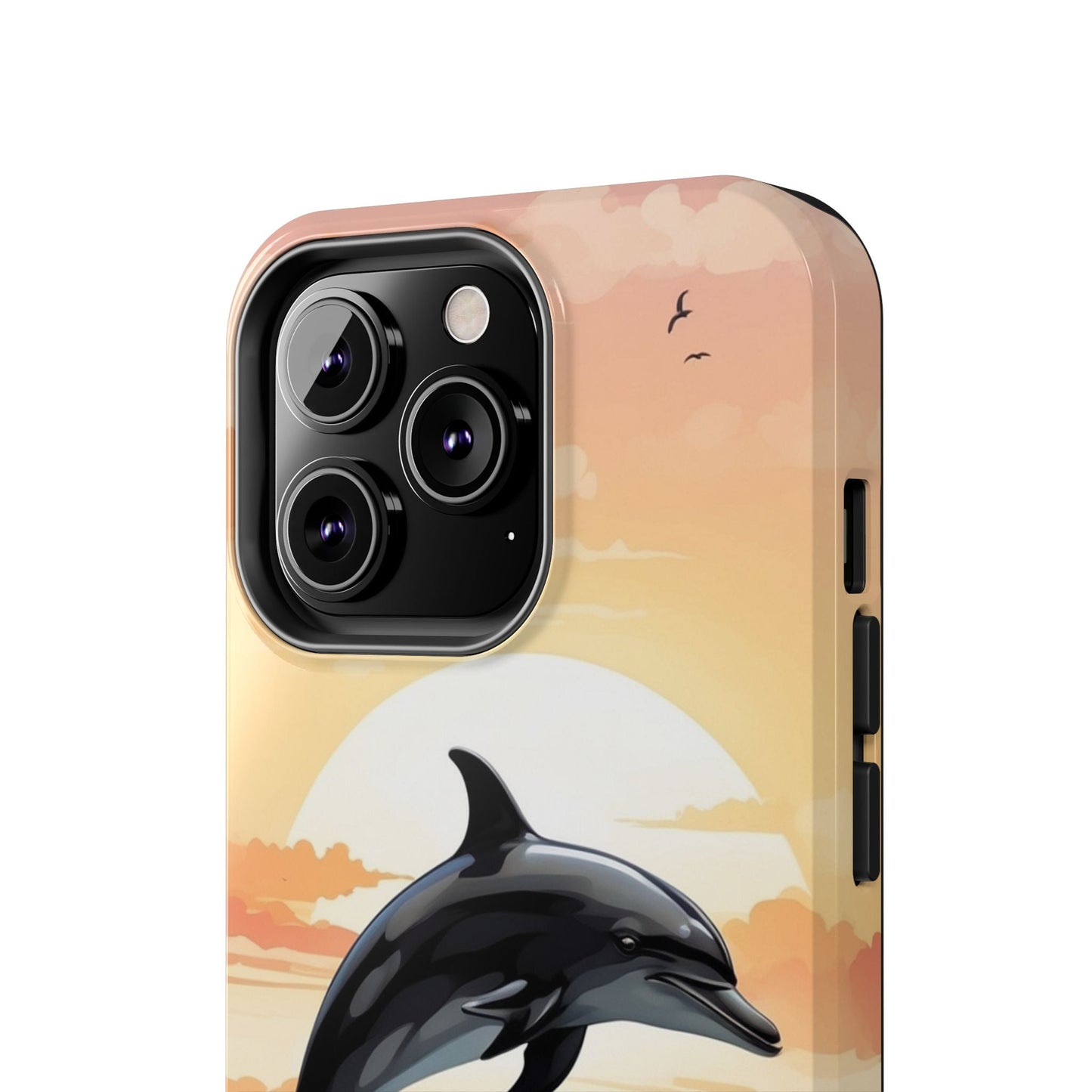 Tropical Sunset Dolphin iPhone Case - BOGO Cases