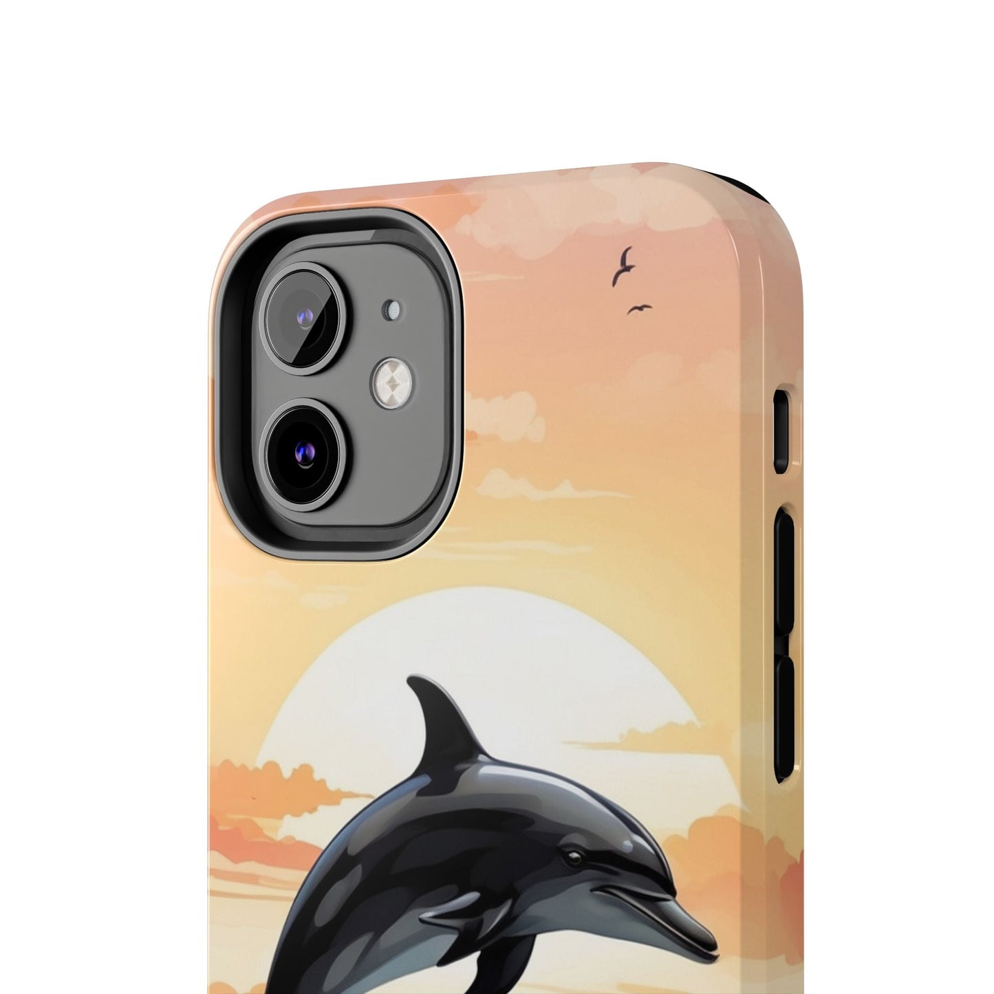 Tropical Sunset Dolphin iPhone Case - BOGO Cases