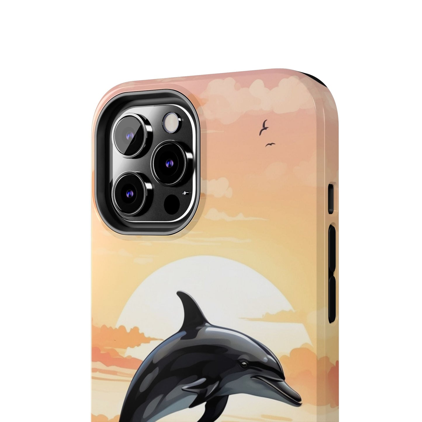 Tropical Sunset Dolphin iPhone Case - BOGO Cases