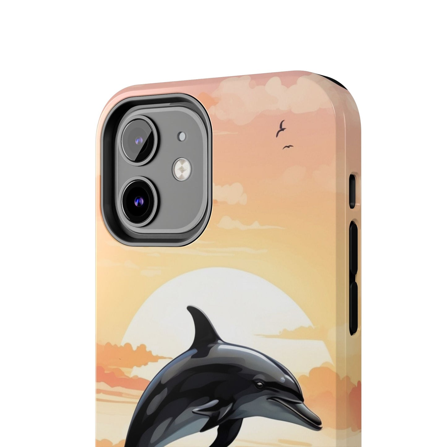 Tropical Sunset Dolphin iPhone Case - BOGO Cases