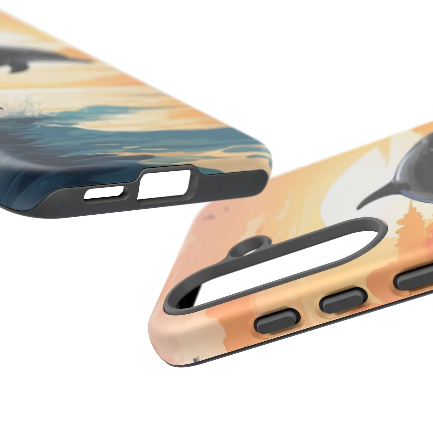 Tropical Sunset Dolphin Samsung Galaxy Case - BOGO Cases