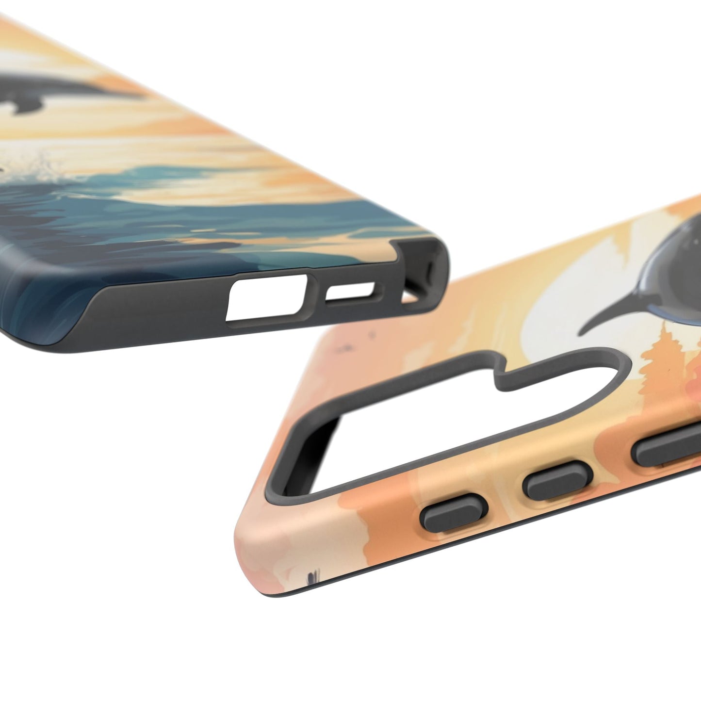 Tropical Sunset Dolphin Samsung Galaxy Case - BOGO Cases