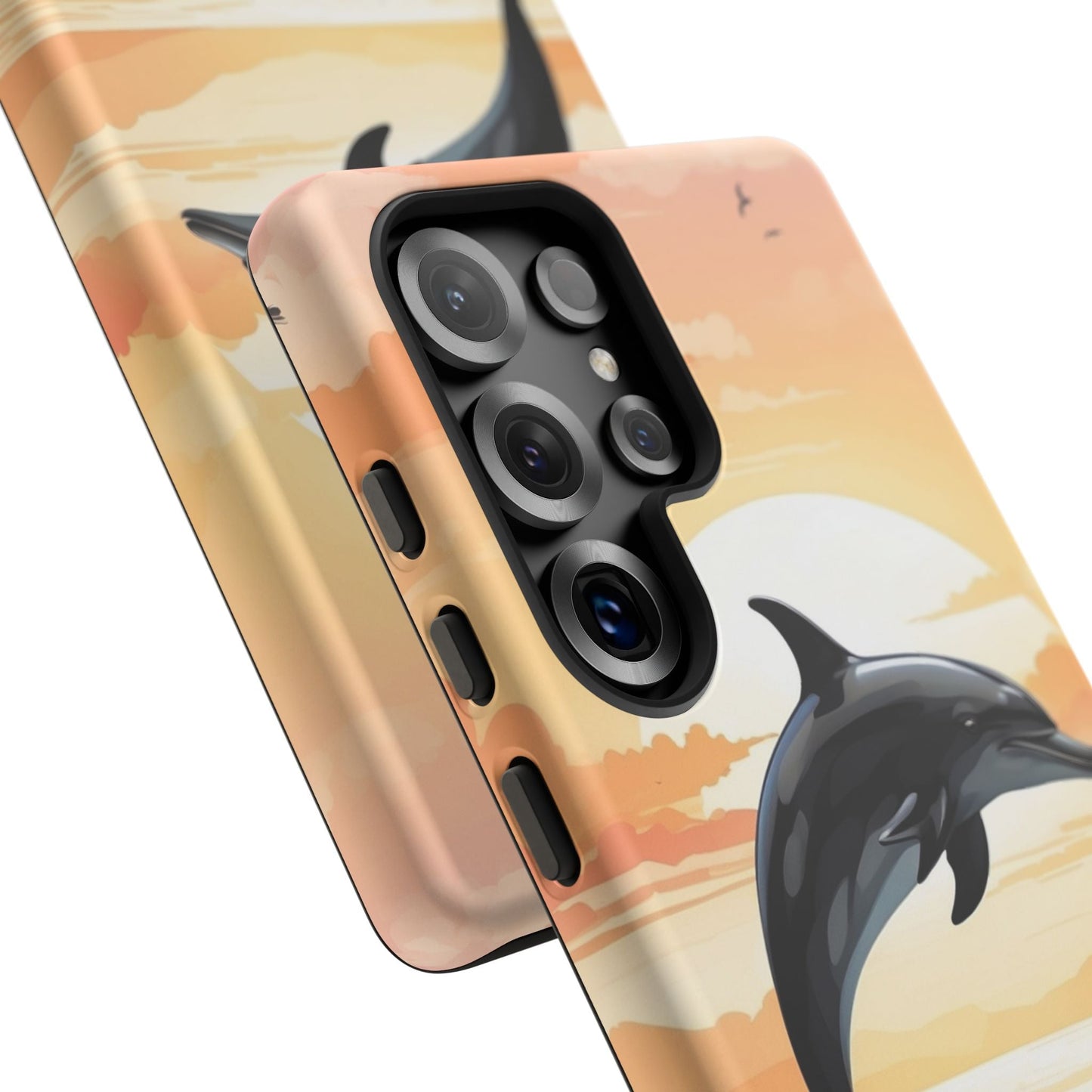 Tropical Sunset Dolphin Samsung Galaxy Case - BOGO Cases