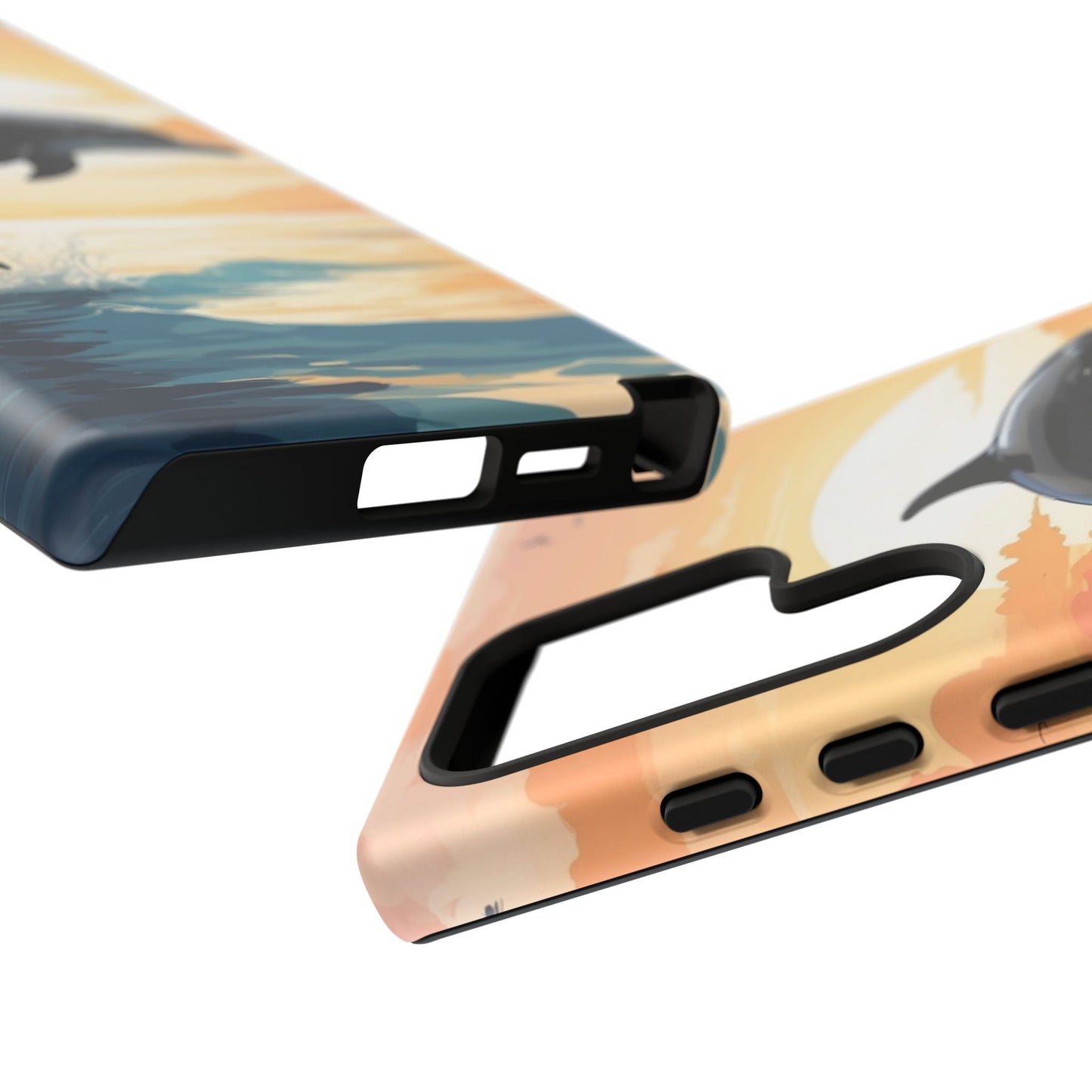 Tropical Sunset Dolphin Samsung Galaxy Case - BOGO Cases