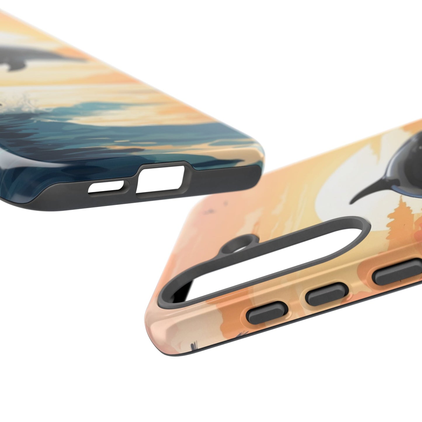 Tropical Sunset Dolphin Samsung Galaxy Case - BOGO Cases