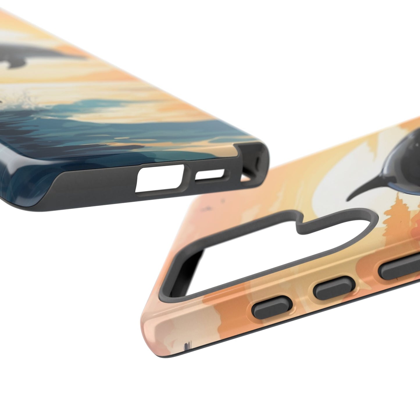 Tropical Sunset Dolphin Samsung Galaxy Case - BOGO Cases
