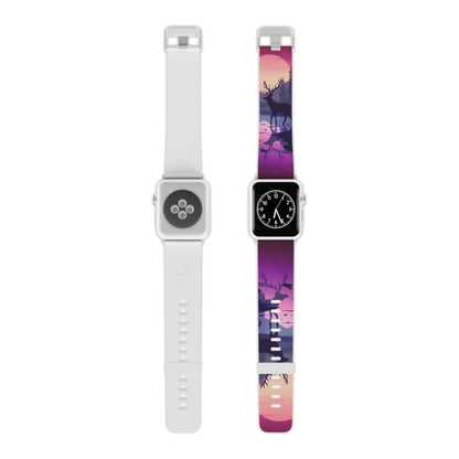 Twilight Elegance Stag Reflection Apple Watch Band - BOGO Cases