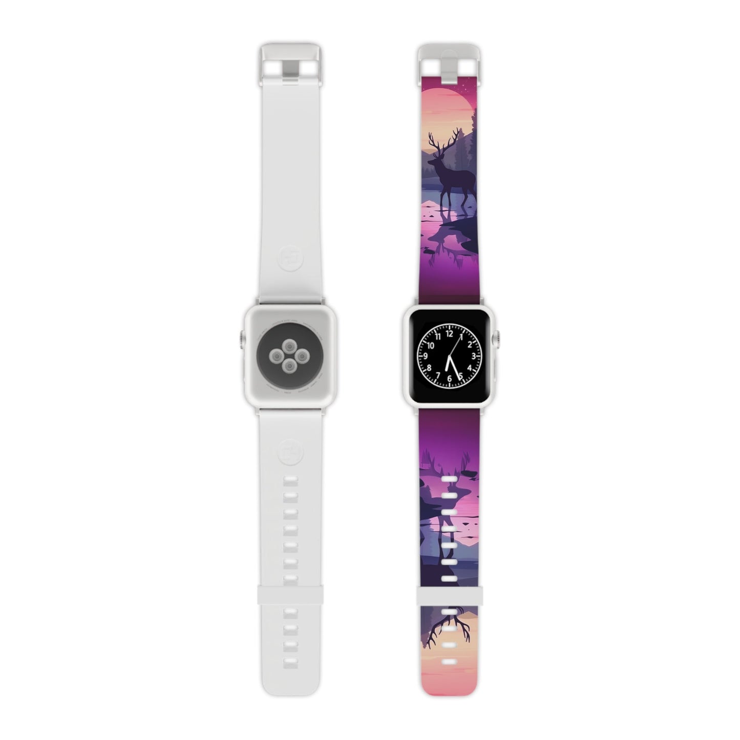 Twilight Elegance Stag Reflection Apple Watch Band - BOGO Cases