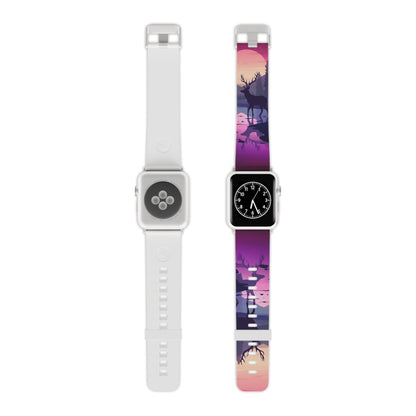 Twilight Elegance Stag Reflection Apple Watch Band - BOGO Cases