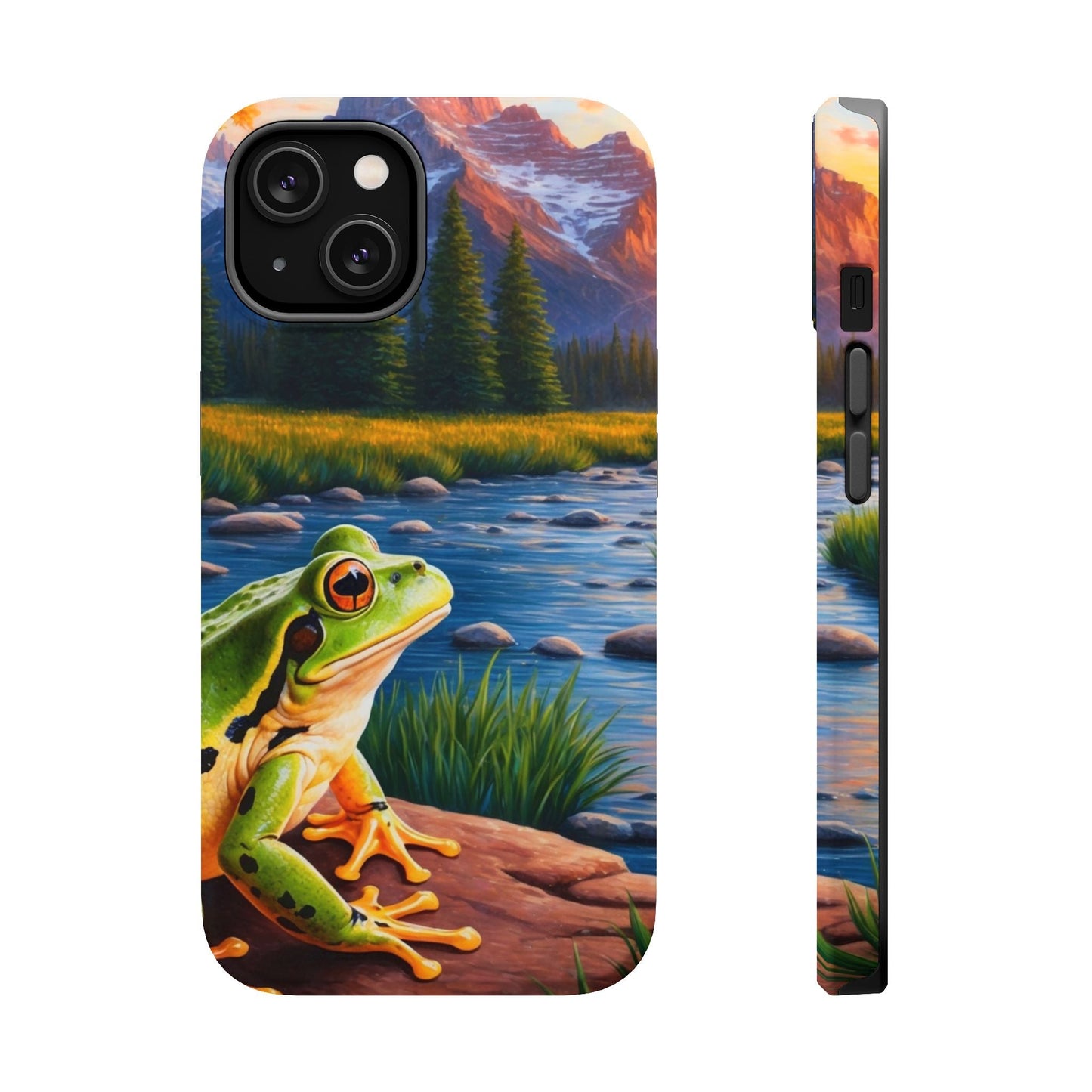 Twilight River Frog - MagSafe iPhone Case - BOGO Cases