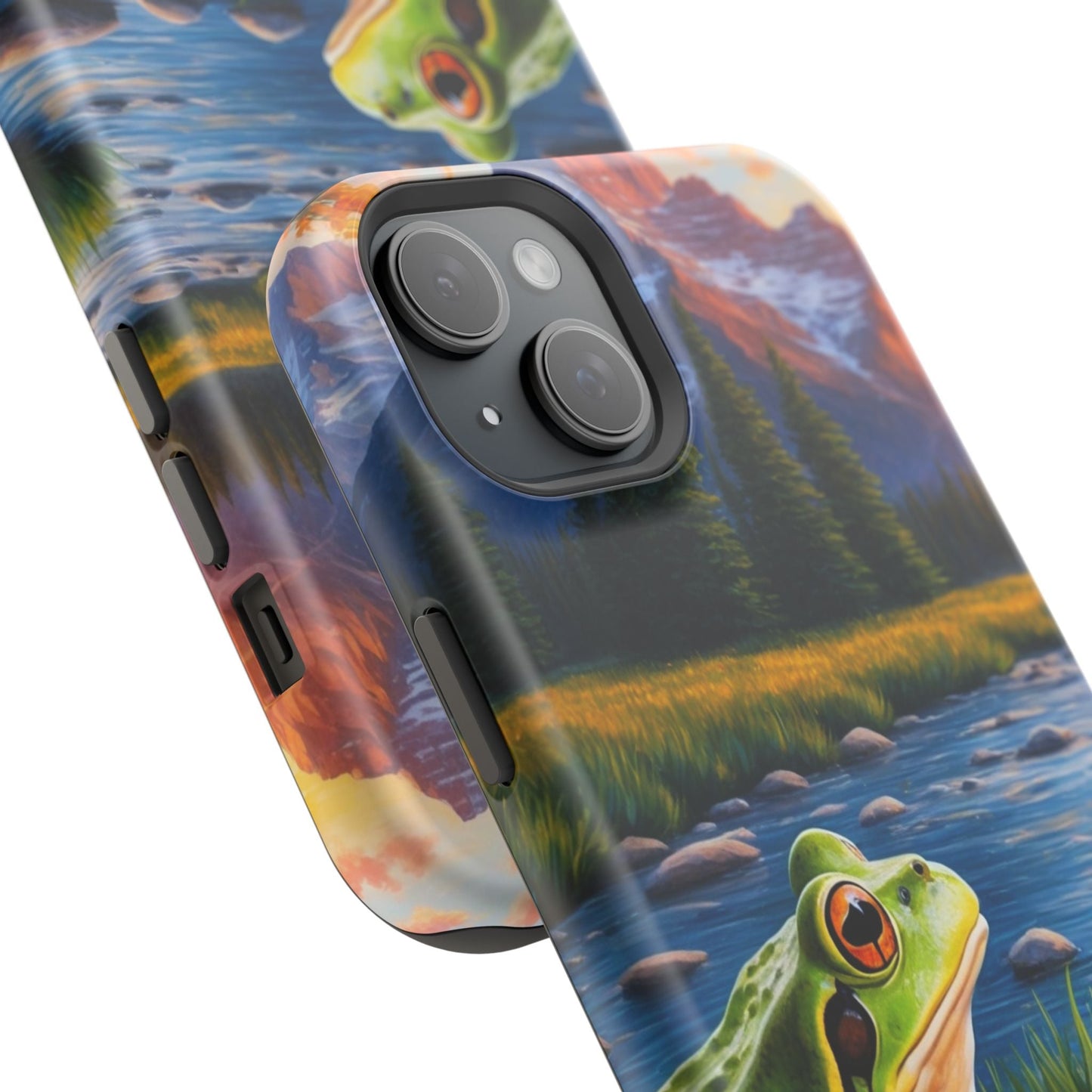 Twilight River Frog - MagSafe iPhone Case - BOGO Cases