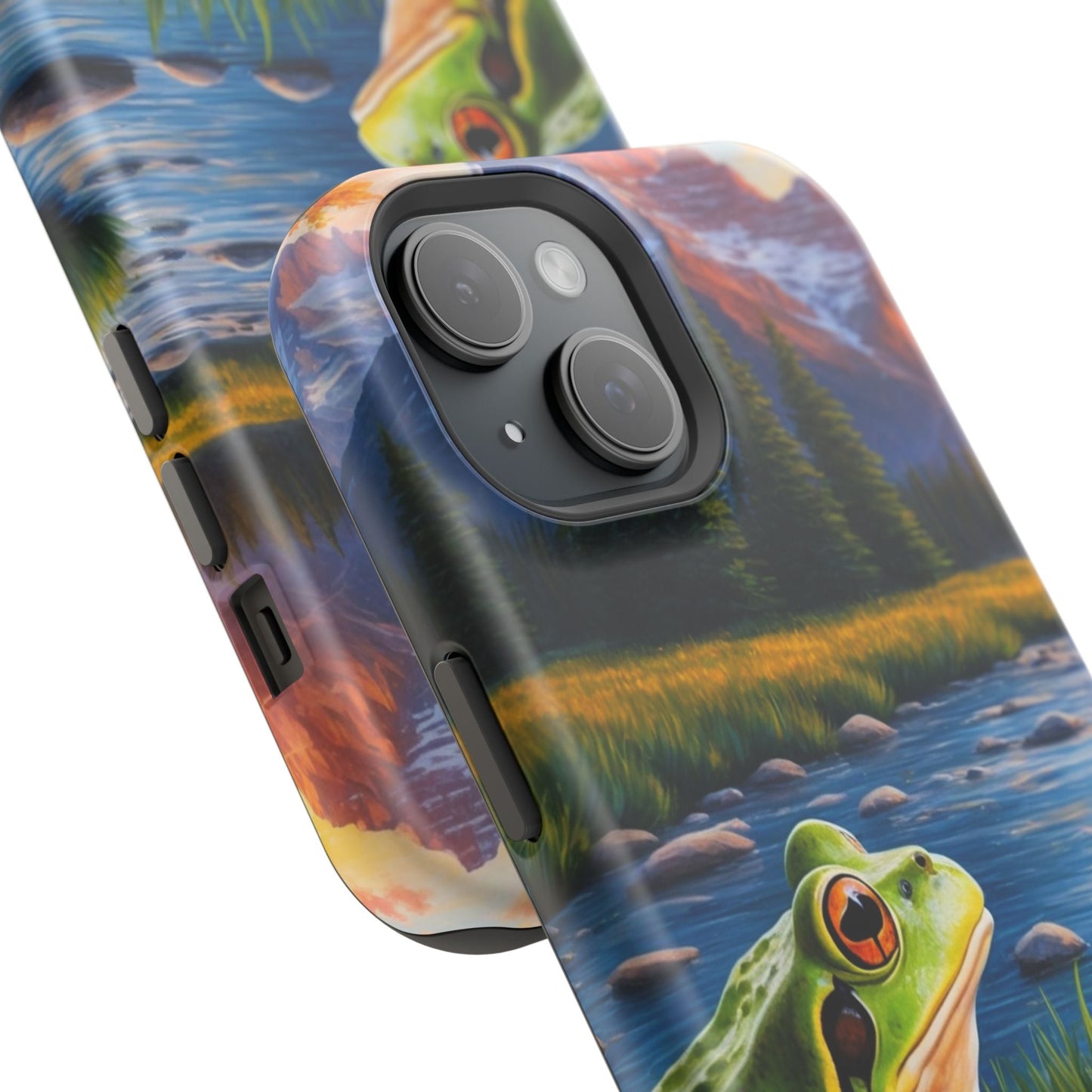 Twilight River Frog - MagSafe iPhone Case - BOGO Cases