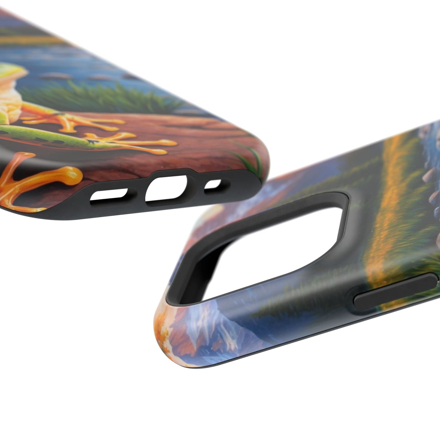 Twilight River Frog - MagSafe iPhone Case - BOGO Cases