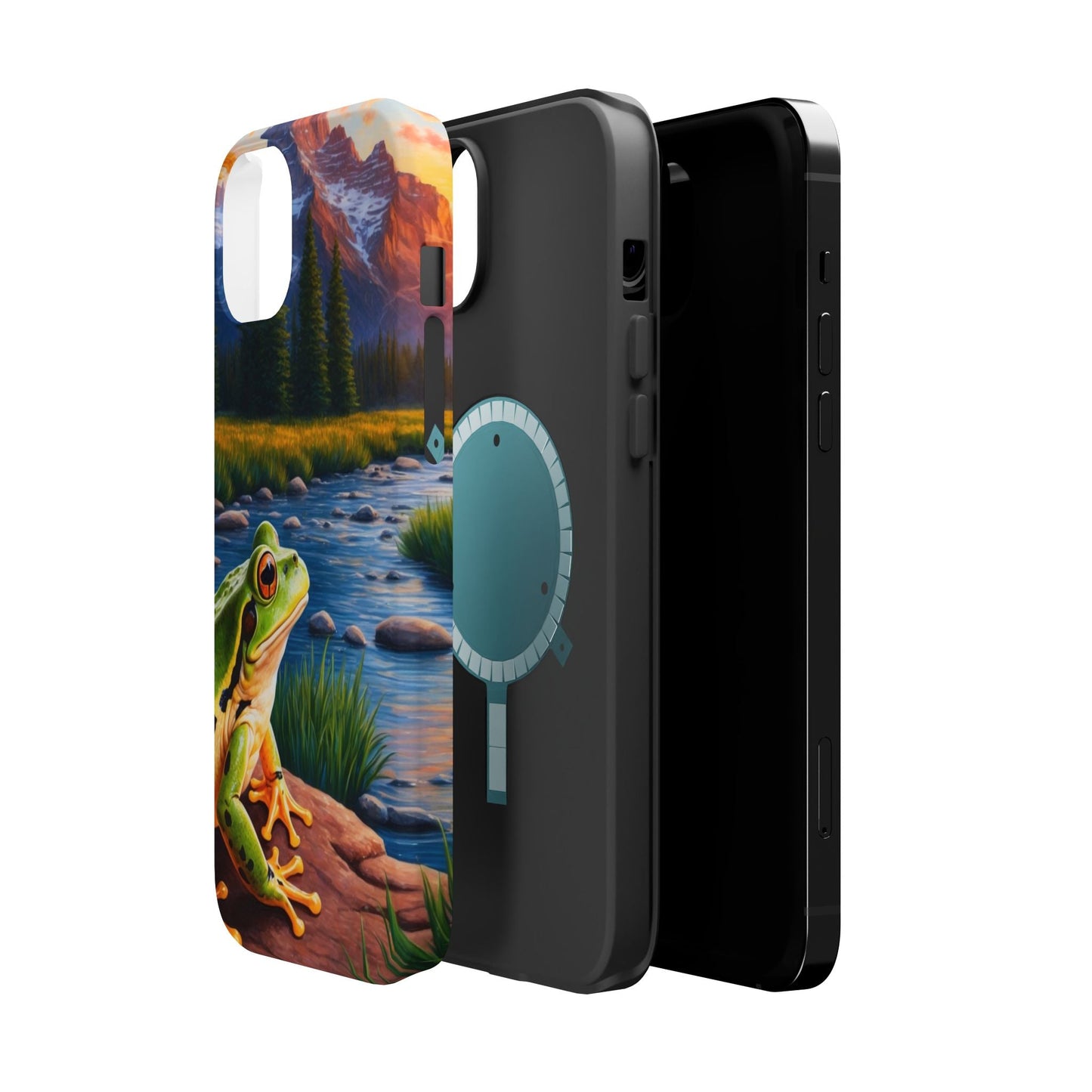 Twilight River Frog - MagSafe iPhone Case - BOGO Cases