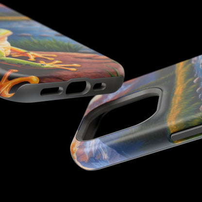 Twilight River Frog - MagSafe iPhone Case - BOGO Cases
