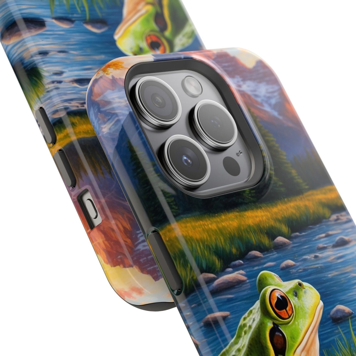 Twilight River Frog - MagSafe iPhone Case - BOGO Cases