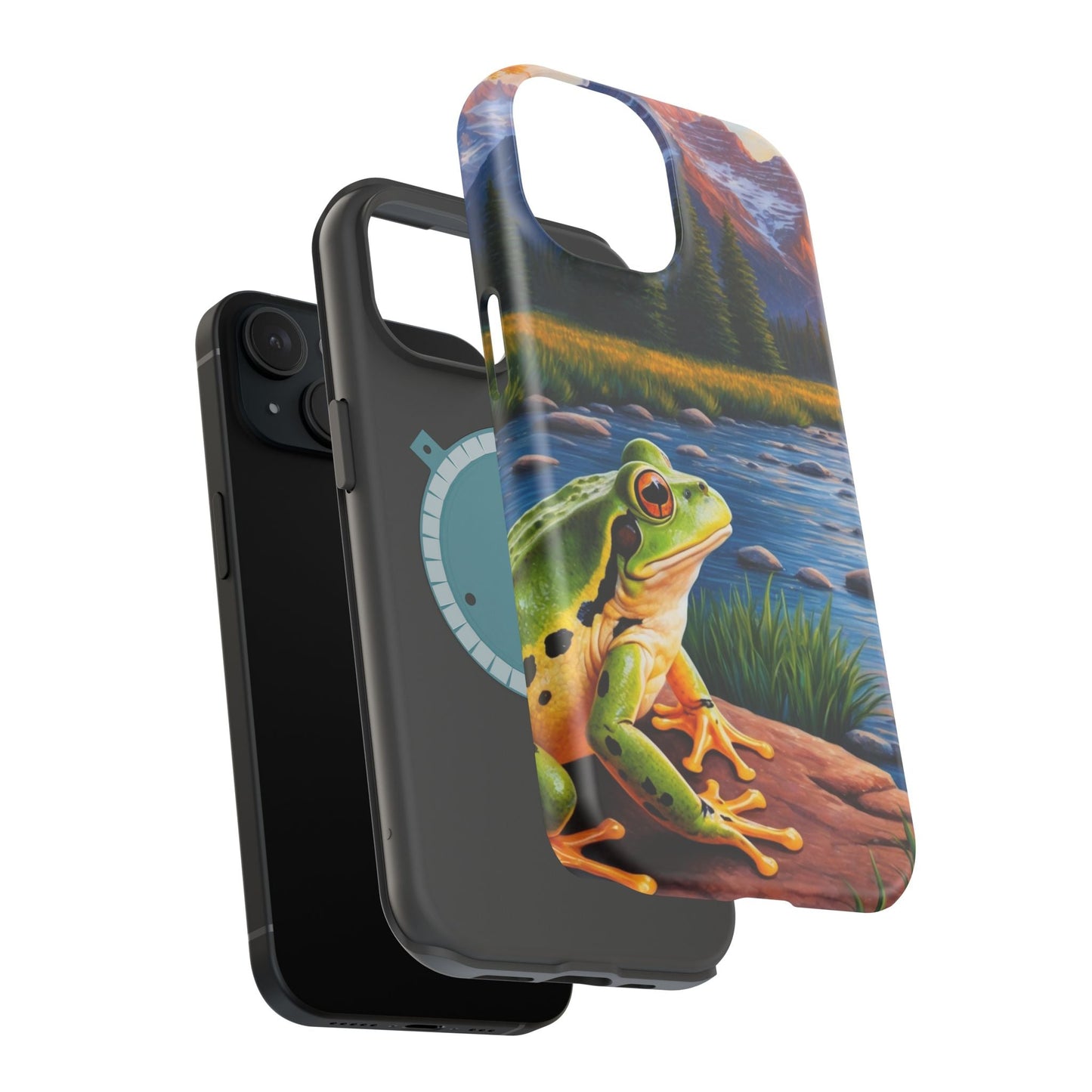 Twilight River Frog - MagSafe iPhone Case - BOGO Cases