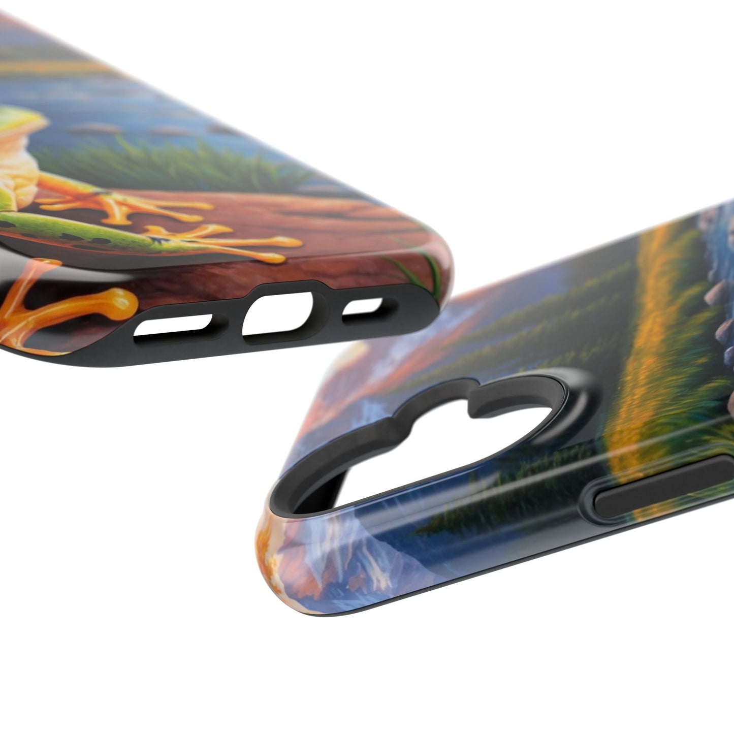Twilight River Frog - MagSafe iPhone Case - BOGO Cases