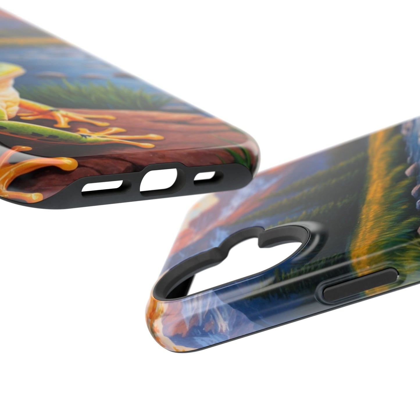 Twilight River Frog - MagSafe iPhone Case - BOGO Cases