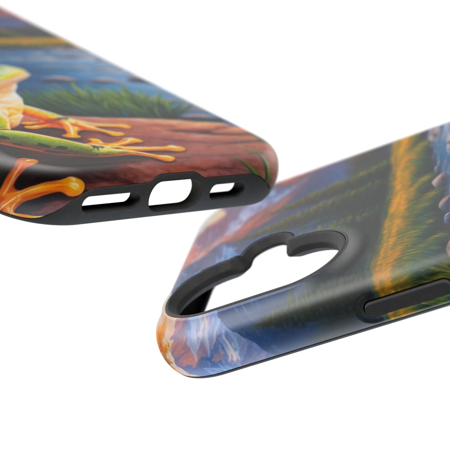 Twilight River Frog - MagSafe iPhone Case - BOGO Cases