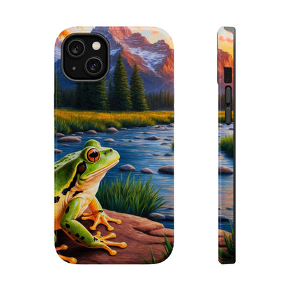 Twilight River Frog - MagSafe iPhone Case - BOGO Cases