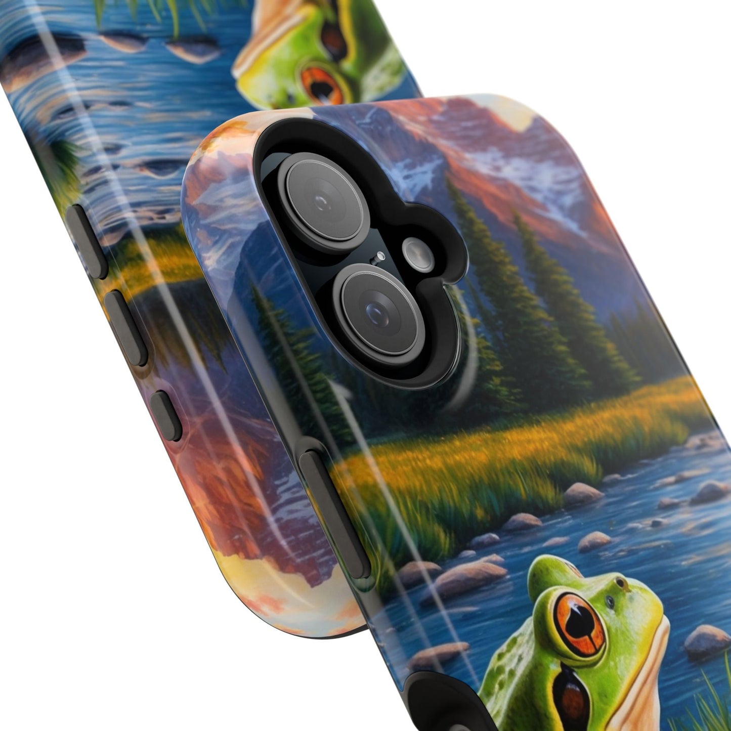 Twilight River Frog - MagSafe iPhone Case - BOGO Cases
