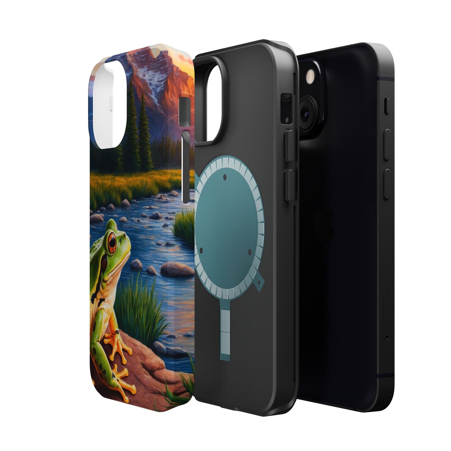 Twilight River Frog - MagSafe iPhone Case - BOGO Cases