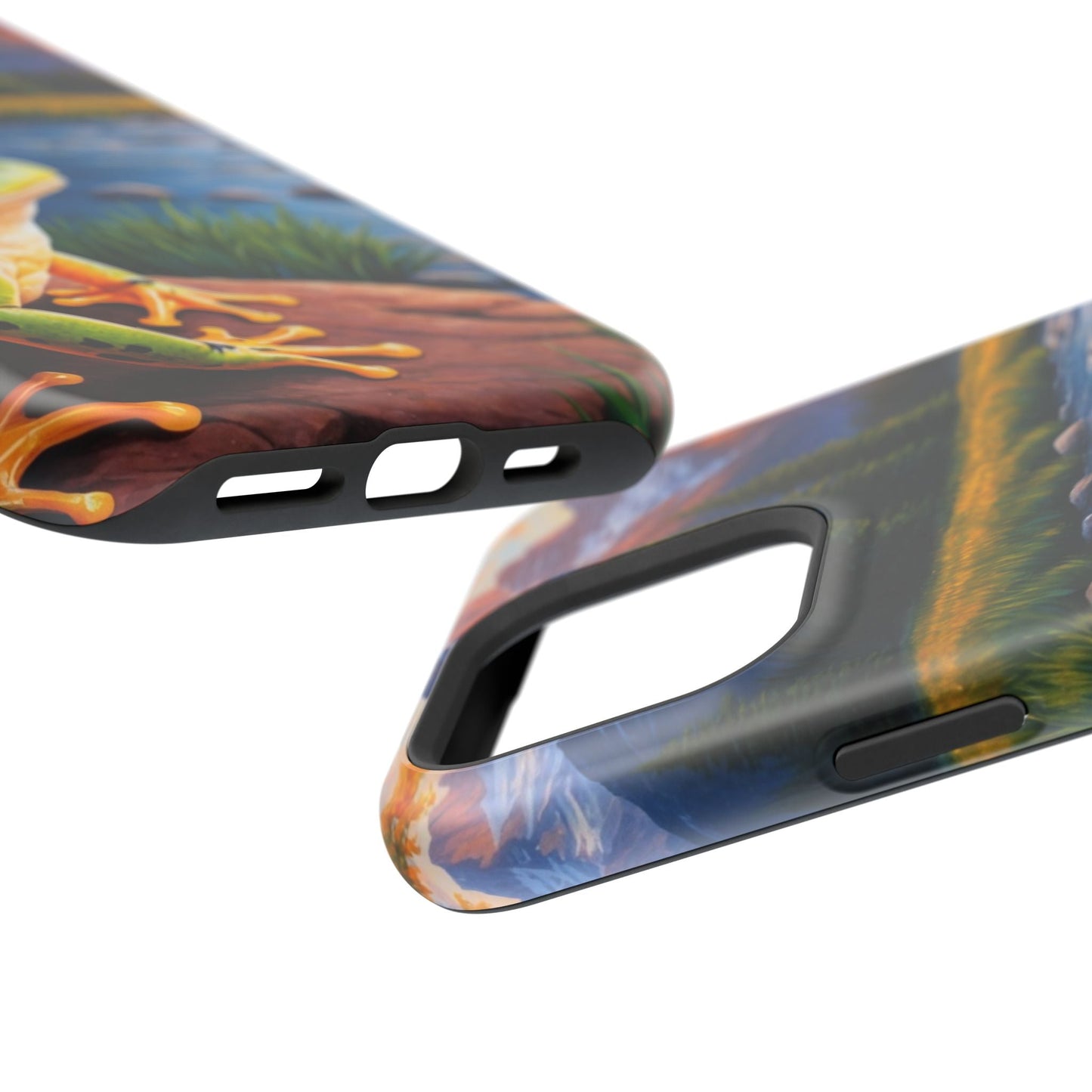 Twilight River Frog - MagSafe iPhone Case - BOGO Cases